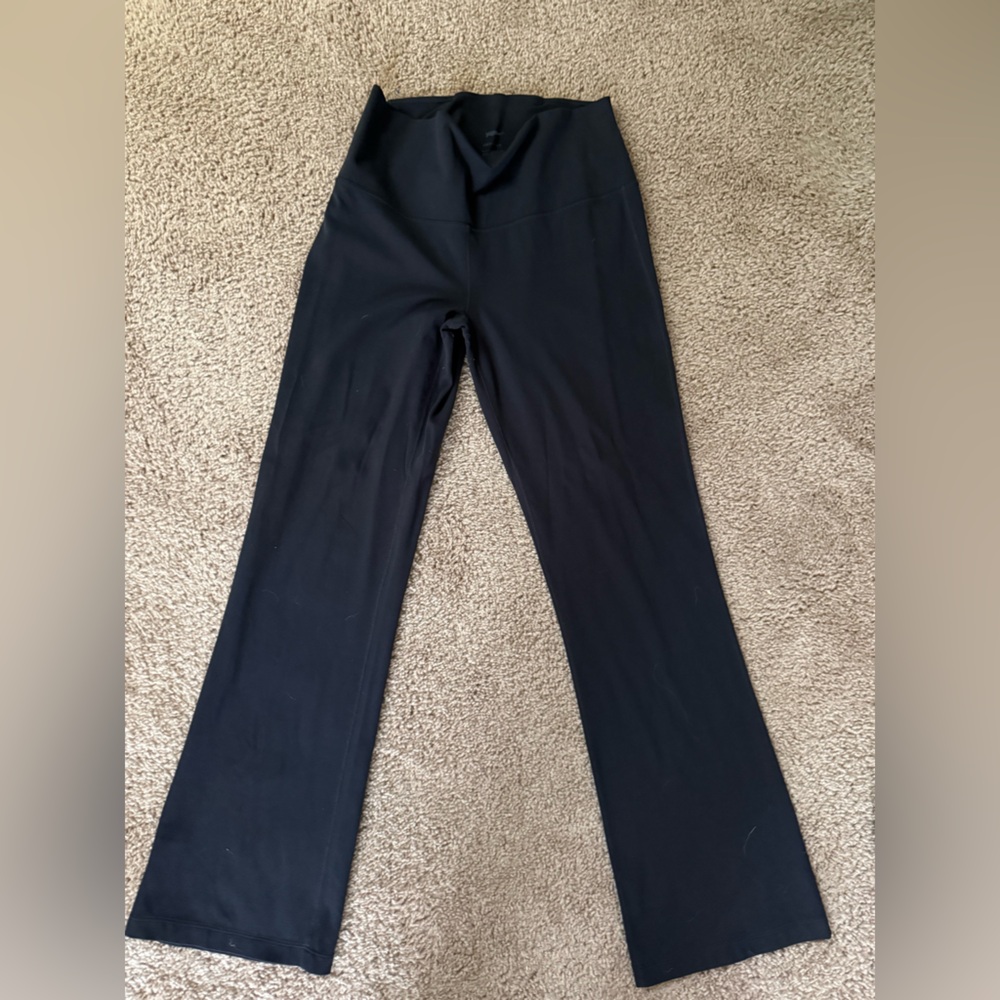 Black Slim Yoga Pants